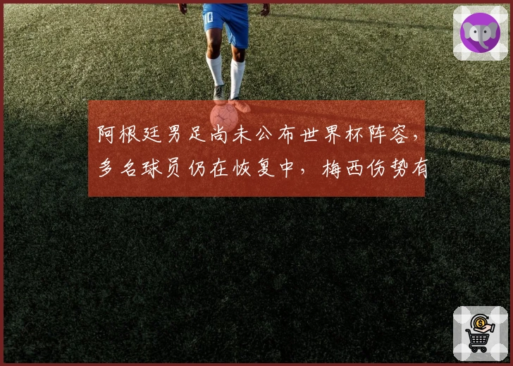 阿根廷男足尚未公布世界杯阵容，多名球员仍在恢复中，梅西伤势有望赶上首场比赛